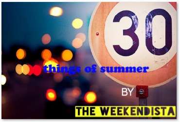 30 things of summer